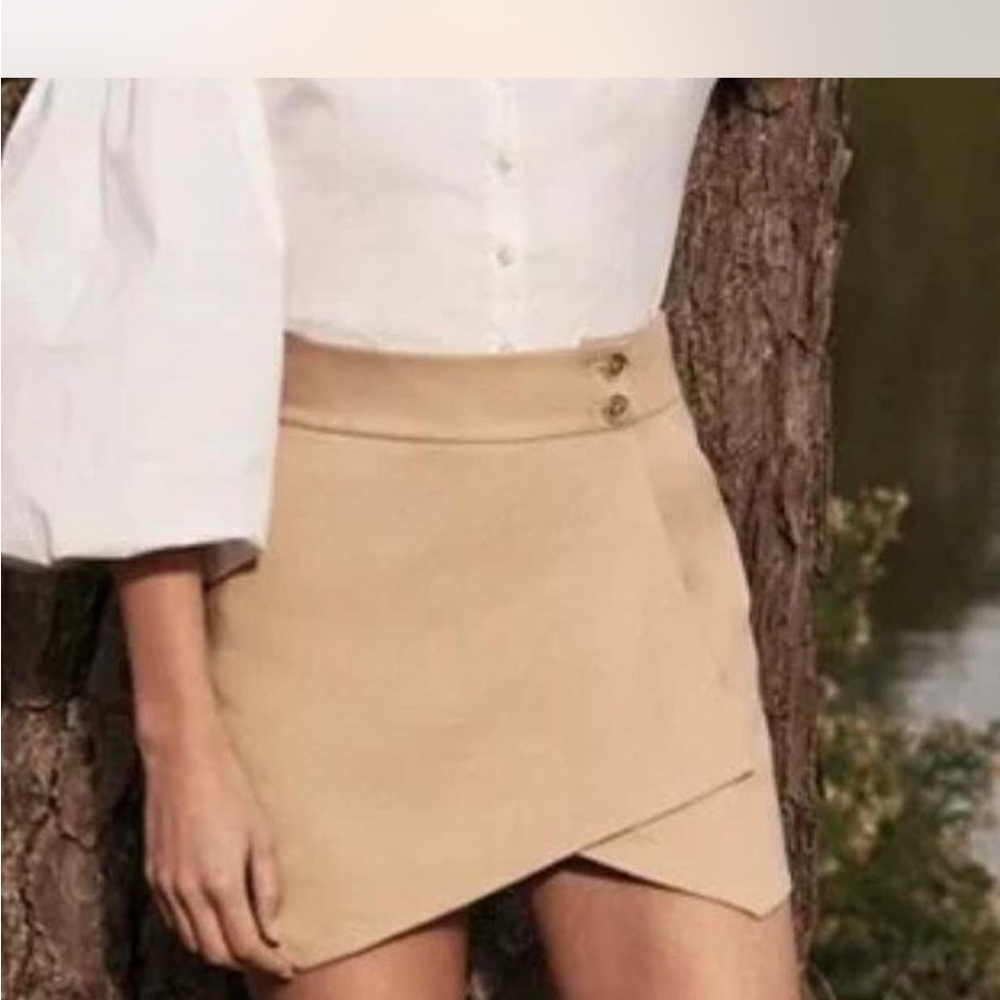 Veronica Beard Tan Skirt